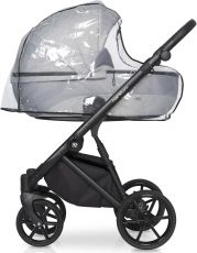 Детская коляска 2 в 1 Riko Nano Pro 01 Grey Fox (серая кожа – серая ткань)